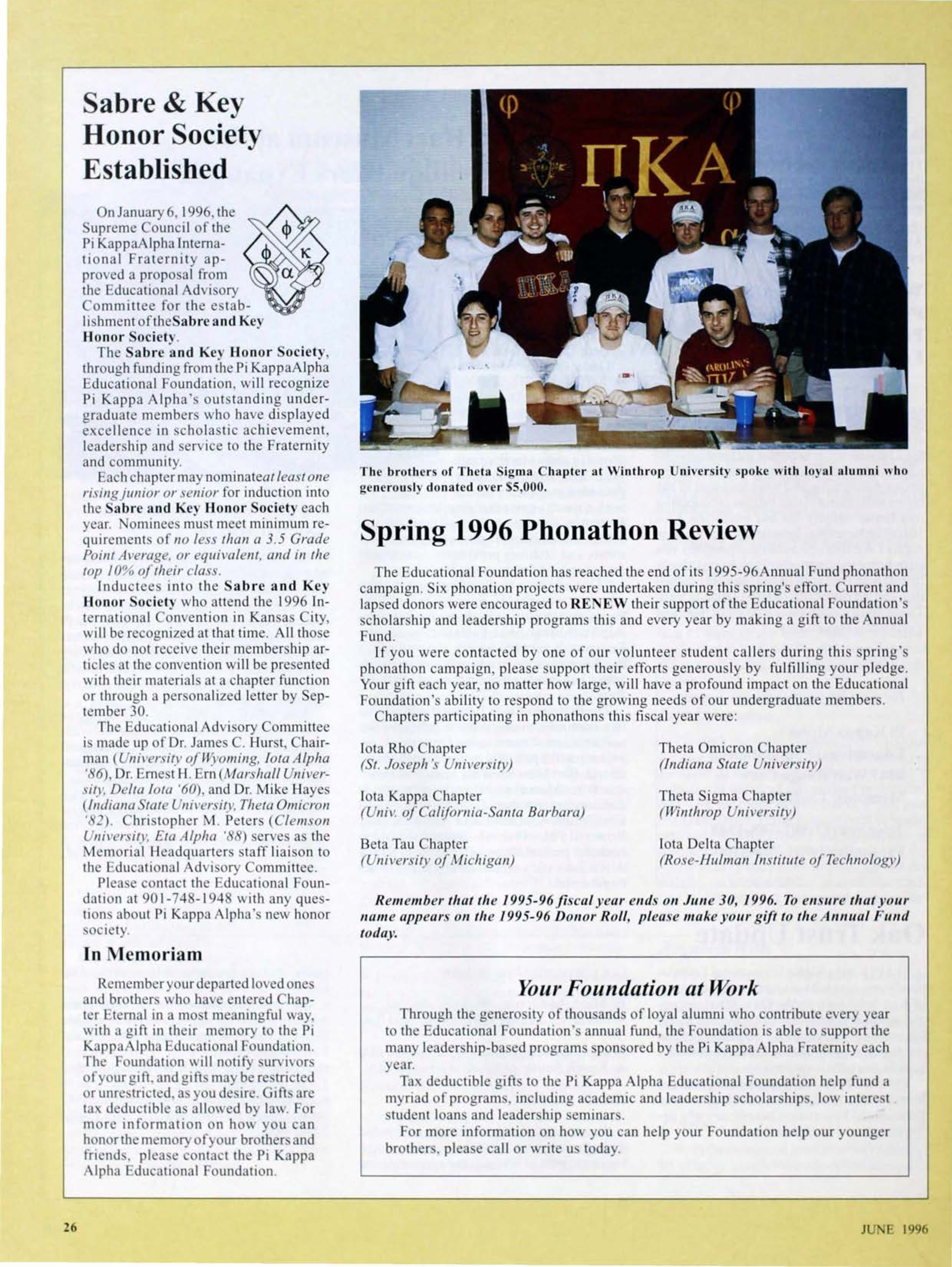 Your Foundation at Work